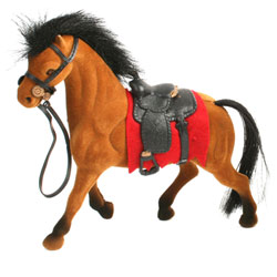 Cheval en floque