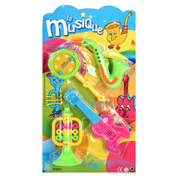Lot de 4 instruments de musique