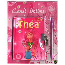 Journal intime Théa et son stylo