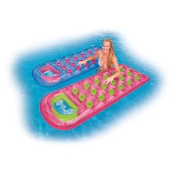 Matelas coloré transparent
