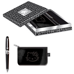 Coffret Stylo et Porte monnaie Hello Kitty
