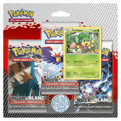 Pack 3 boosters POKEMON Black And White 