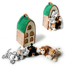 Maison 5 animaux sauvages