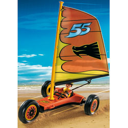 4216-Char à Voile