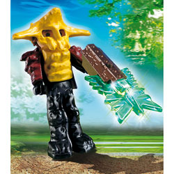 4848-Gardien Du Temple Avec Arme Lumineuse Verte 