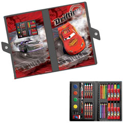 Mallette de coloriage Cars 34 pièces