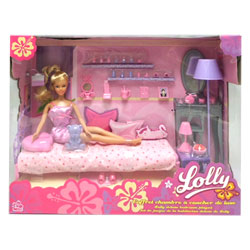 Lolly et sa chambre à coucher