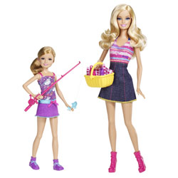 Barbie et Stacy à la pêche