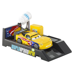 Cars 2 Propulseur arrêt au stand avec Jeff Gorvette