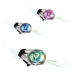 Porte-clés lumineux toupie beyblade