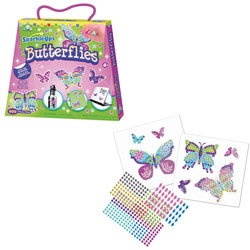 Mosaïque autocollante Papillons SparkleUps
