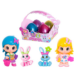 Panier 4 oeufs surprise Pinypon