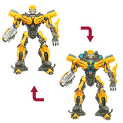 Transformers Dark Of The Moon Robot Fighters Bumblebee