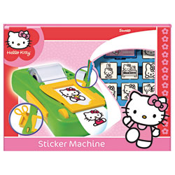 Machine à autocollants et tampons Hello Kitty
