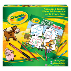 Crayola Apprends à dessiner - Thème de la Ferme
