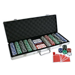 Malette de Poker 500 Jetons 
