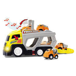 Camion transporteur construction