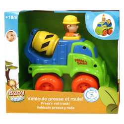 Véhicule Presse et Roule travaux Public