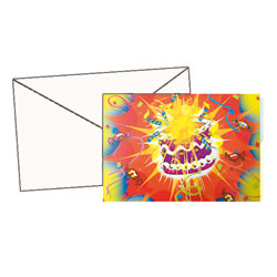 10 cartes d'invitations + enveloppes
