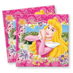 16 Serviettes Disney Princesses