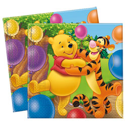 Serviettes Winnie L'Ourson