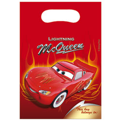 6 Sacs cadeau Cars