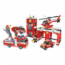 Blok Squad : La caserne des pompiers