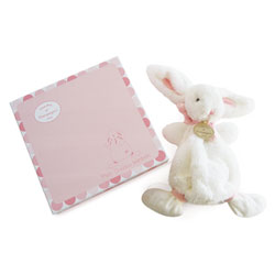 Lapin Bonbon Doudou Rose