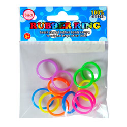 12 bagues fluo