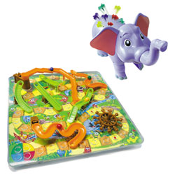 Lot de 2 jeux d'action L'Eléphant et l'île aux serpents