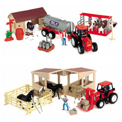 Lot de 2 coffrets ferme et Haras