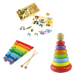 Coffret 1er âge bois