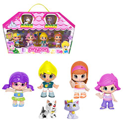 Coffret 4 figurines Pinypon