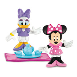 Figurine Minnie et Daisy prennent le thé