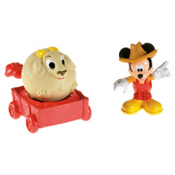 Figurine Mickey à la ferme