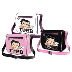 Sac Bandoulière avec Rabat I Love Betty Boop