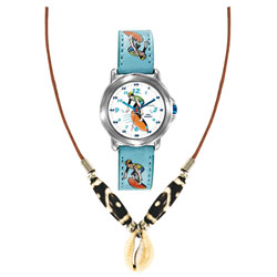 Coffret Collier et Montre Surf