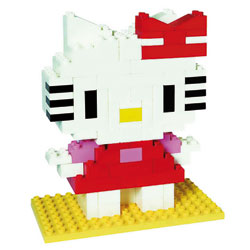 Figurine Hello-Kitty en briques