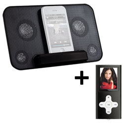 Lecteur MP4 2 Go + station d'accueil