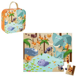 Puzzle 24 pièces animaux