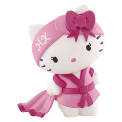 Figurine Hello kitty au Spa