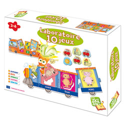 Petite Carotte Laboratoire 10 Jeux