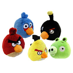 Peluche animée Angry Birds 12 cm