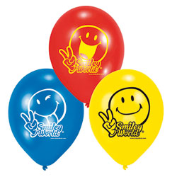 Ballons Smiley Comic