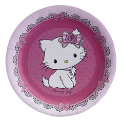 8 Assiettes Charmy Kitty