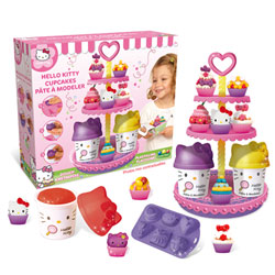 Cupcakes en folie Hello-Kitty
