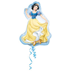 Ballon Silhouette Blanche Neige