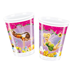 10 gobelets 20 cl plastique Fées 