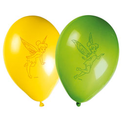8 Ballons Fée Clochette