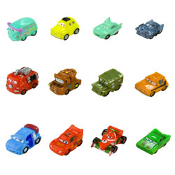 Pack de 12 Squinkies Cars 2